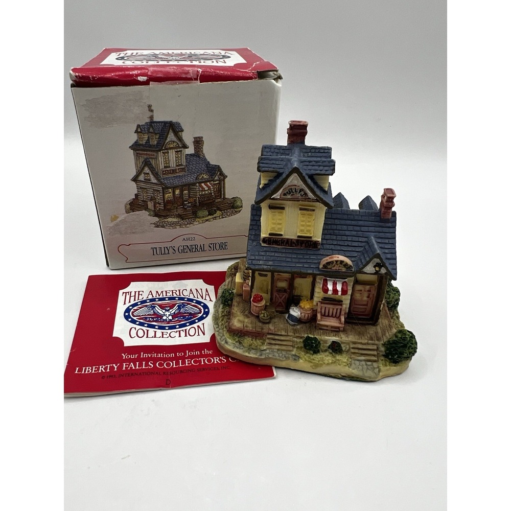 Vtg Liberty Falls The Americana Collection 1993 Tully's General Store AH22